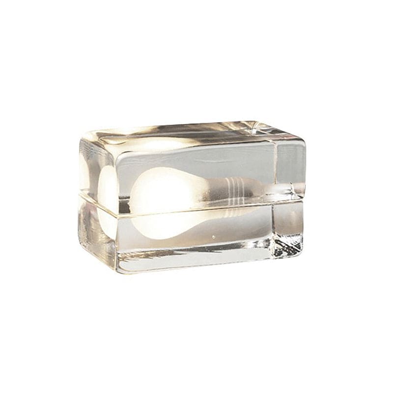 Icecube Lampe - Moderne Tischlampe in Form eines Eisblocks