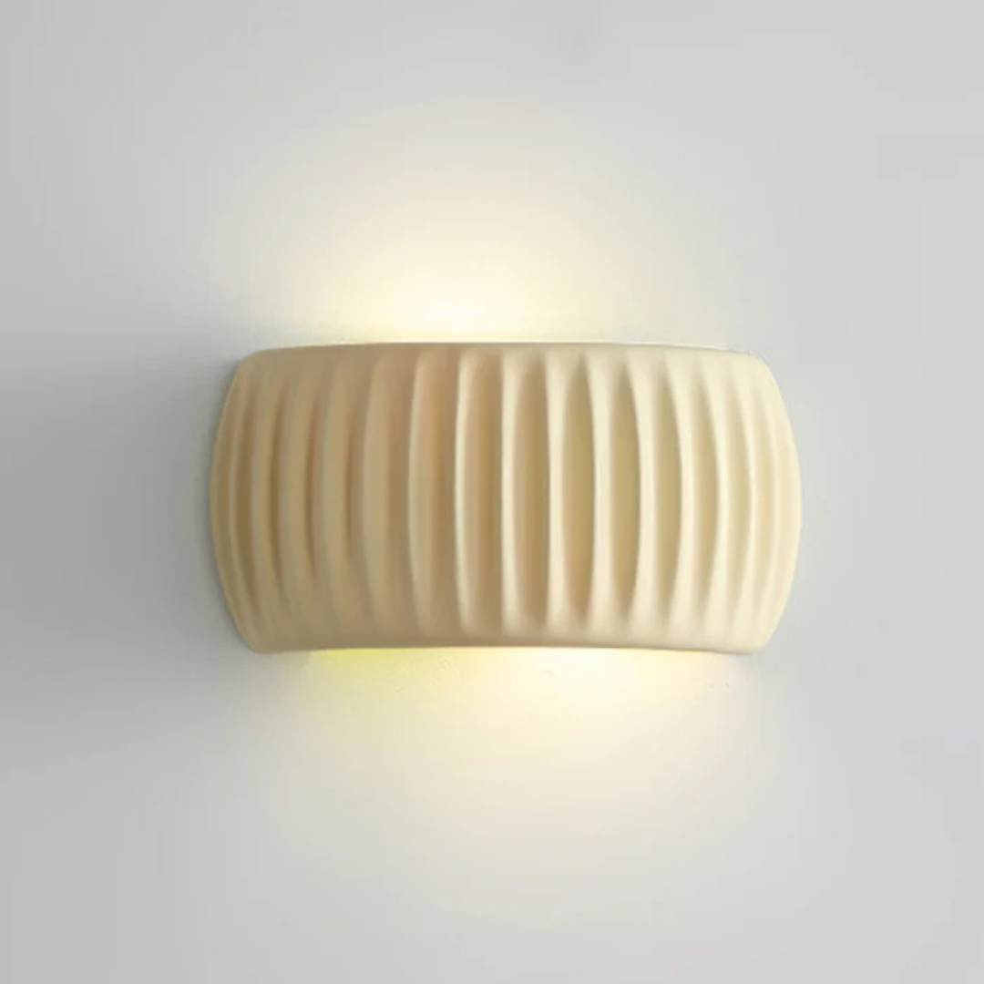 Moderne Harzwandlampe