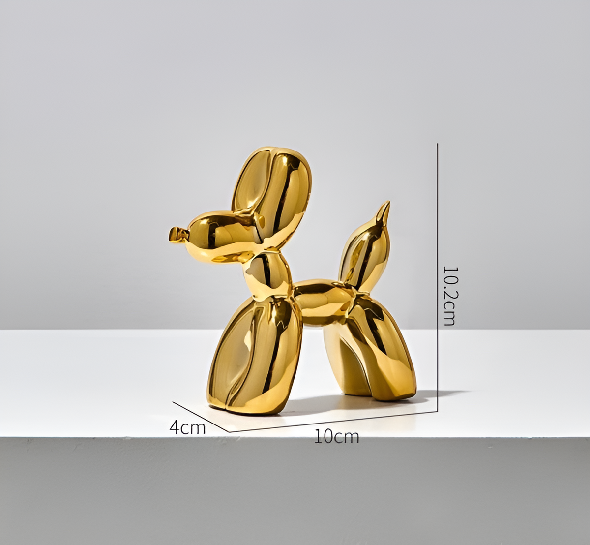 Balloon Pup Art - Kreatives Ballonhund-Design für die Wohnkultur