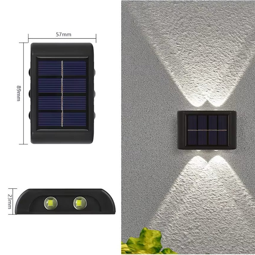 LED Solar Wandlampen