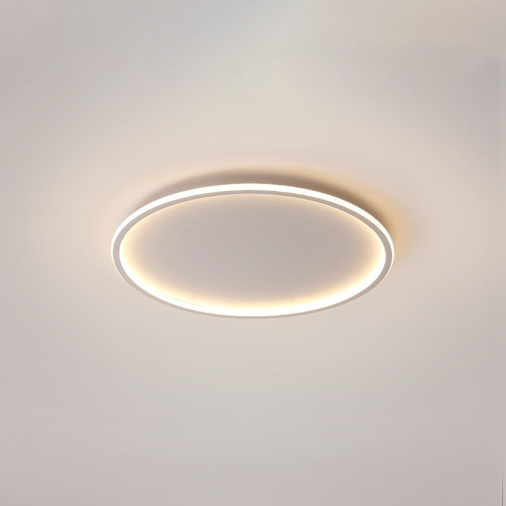 LunaNova - Moderne LED-Deckenleuchte Metall/Acryl für Wohn- und Schlafzimmer, Heim Zeile schwarz/weiß Design