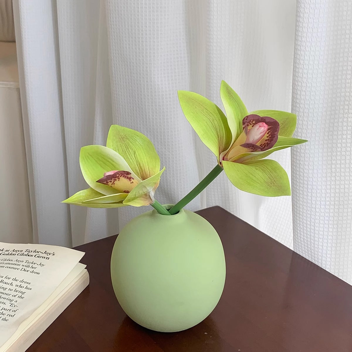 Luxus-Orchideen-Ceramic-Vase