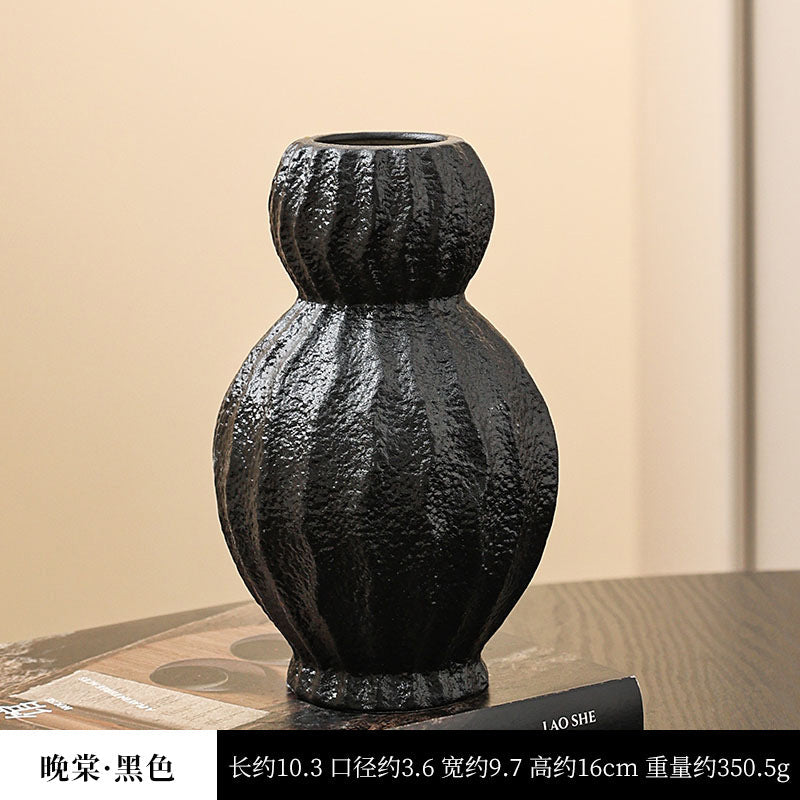 Dekorative Struktur Keramik Vase