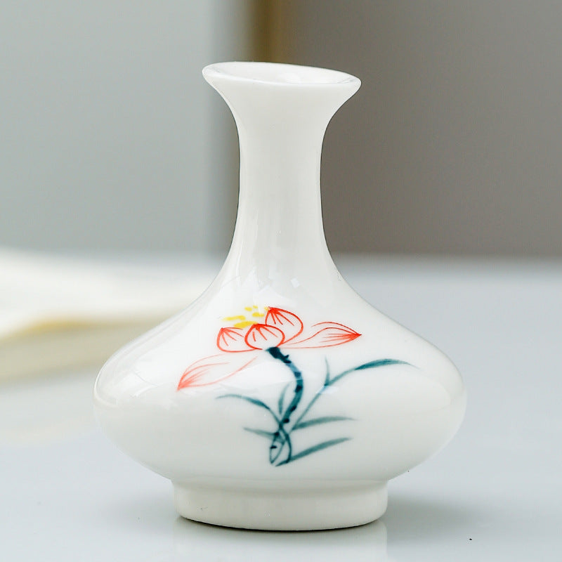 Elegante Blumenporzellanvase