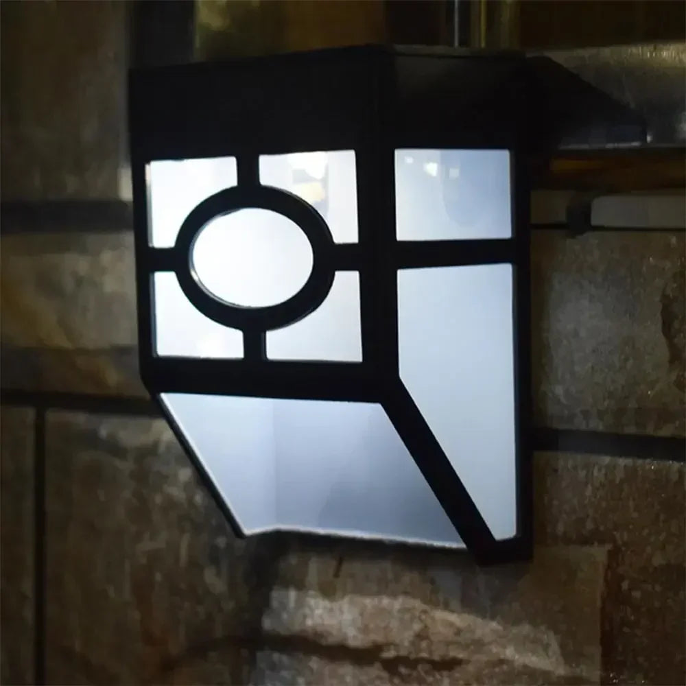 Solar Wandlicht mit LED – Moderne Außenbeleuchtung für Garten & Terrasse, Wandbeleuchtung