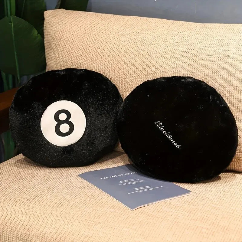 8-Ball-Themenkissen