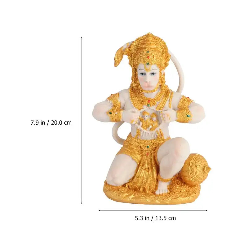 1 Stück Hanuman Buddha Affengott Figur Südostasiatischer Stil Zuhause Skulptur Lord Hanuman Statue Buddha Figur Ornament
