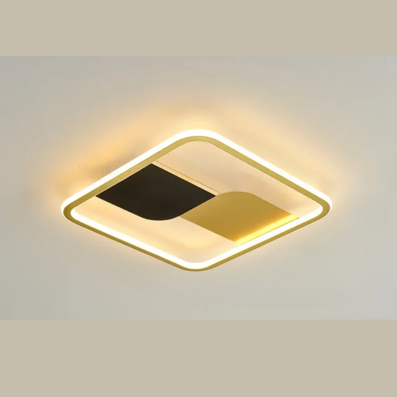 Moderne LED-Deckenleuchte mit rundem Design – Dimmbar für Schlafzimmer und Wohnzimmer
