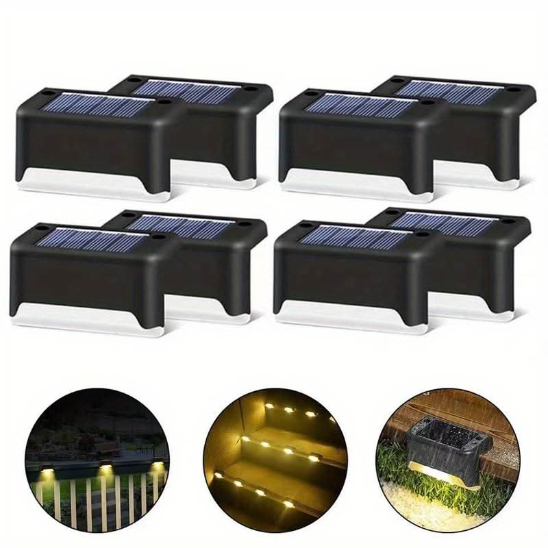 Kabellose Solar-LED-Wandleuchten für den Garten