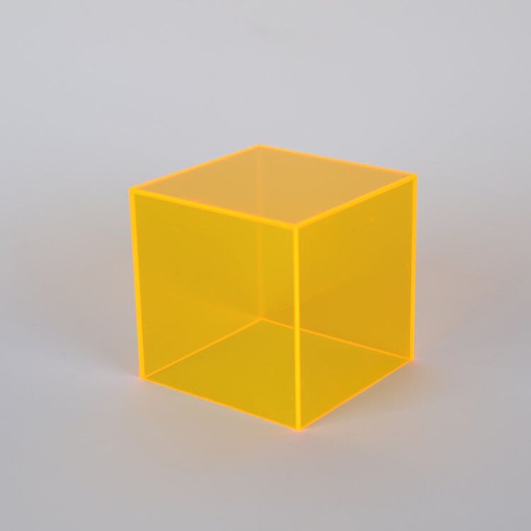 Bunte Acryl-Ausstellungs-Speicherbox