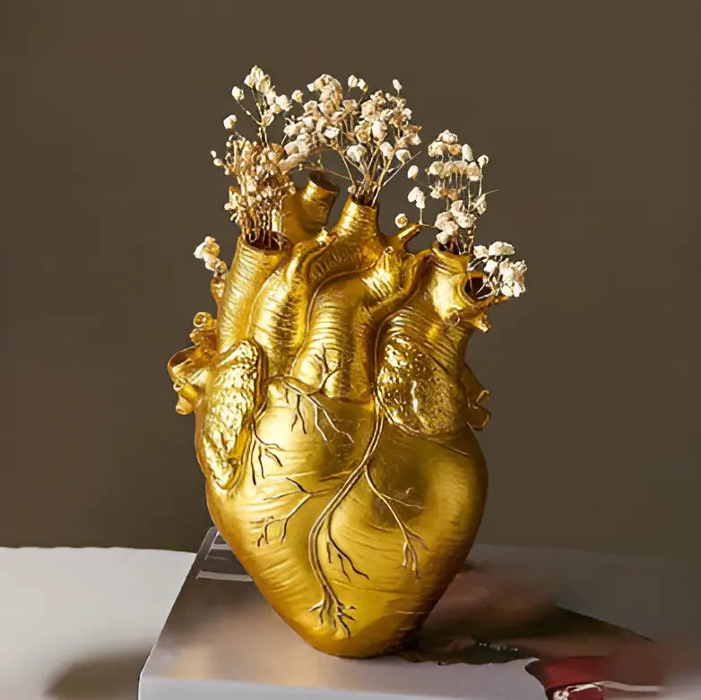 Griechisch inspirierte herzförmige Vase - Elena