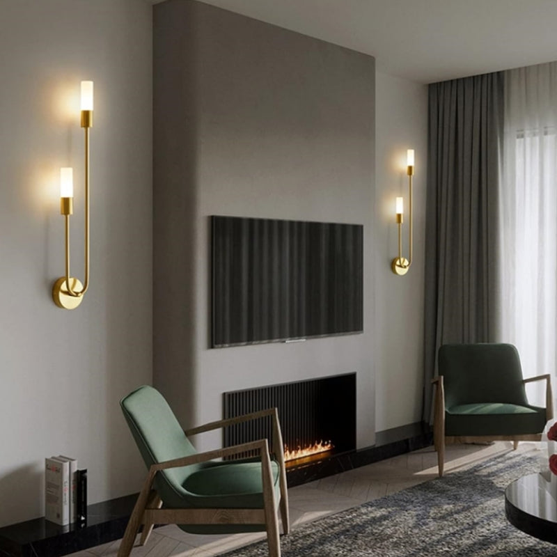 Wandleuchten Moderne Metall Doppelröhren-Design