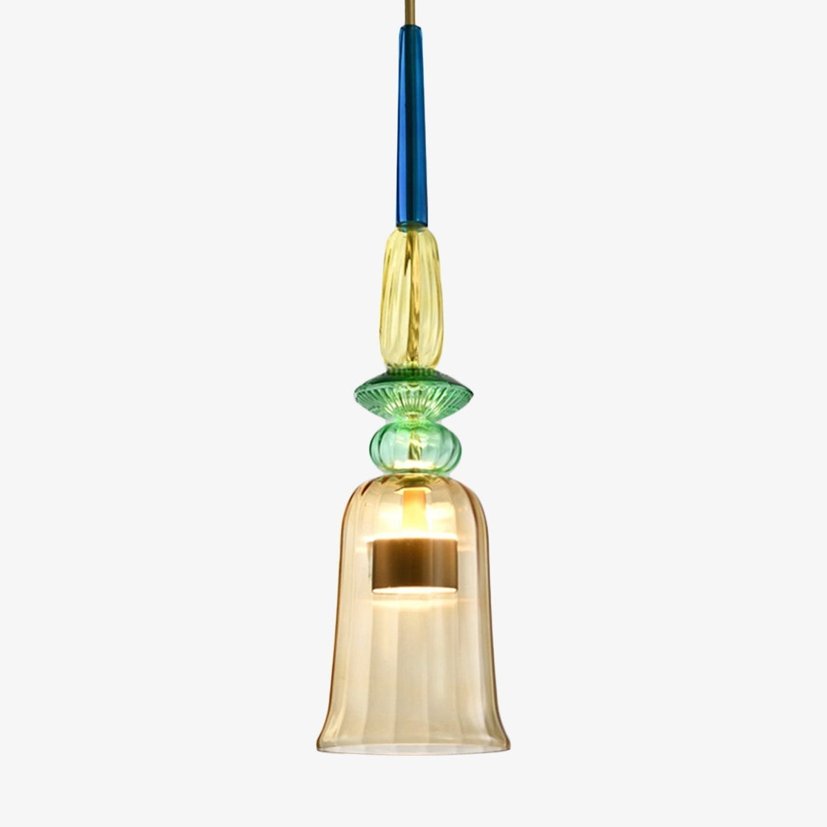 Stilvolle farbige Deckenlampe - Sofia