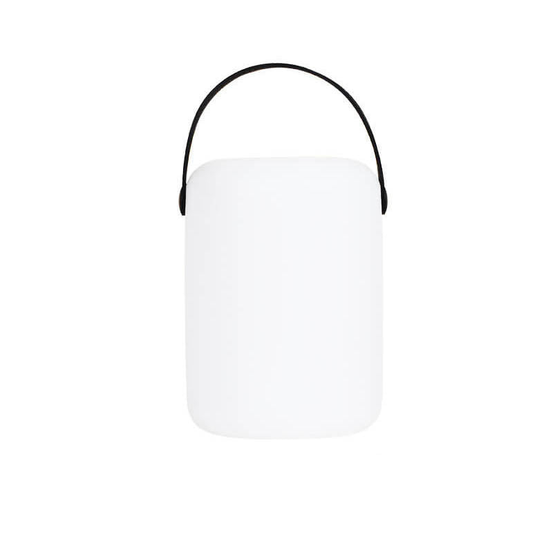 Moderne Einfachheit Kunststoff rund quadratisch Hand-LED-Tischlampe für den Außenbereich