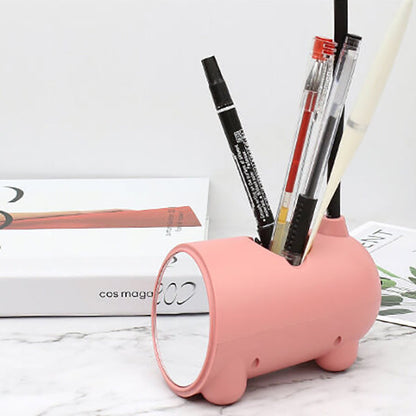 Cartoon Kreativ Rabbit LED Touch USB Stift Halter Schreibtisch Lampe