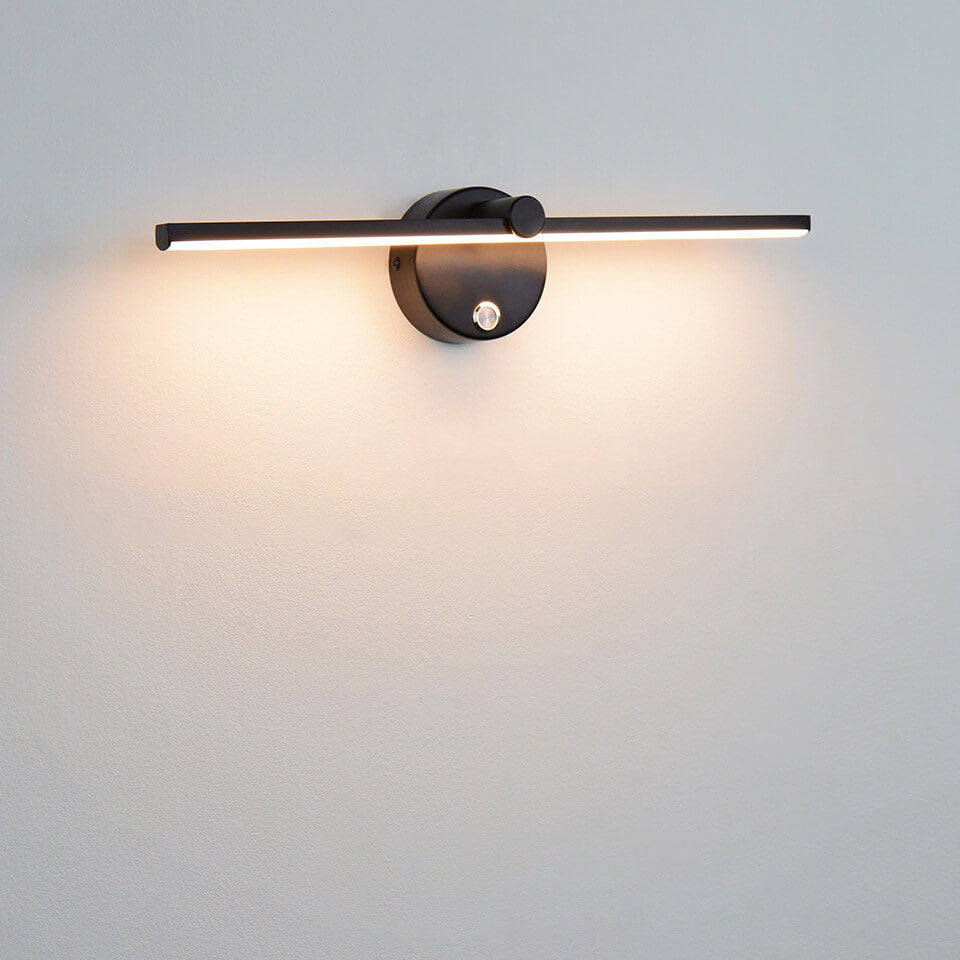 Nordic Minimalist Aluminium Lange Bar Schalter LED Spiegel Wandlicht Lampe | Heim Zeile