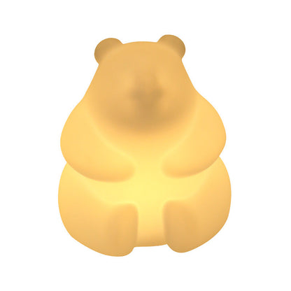 Zeitgenössische kreative Bär PE LED Tischlampe für das Wohnzimmer