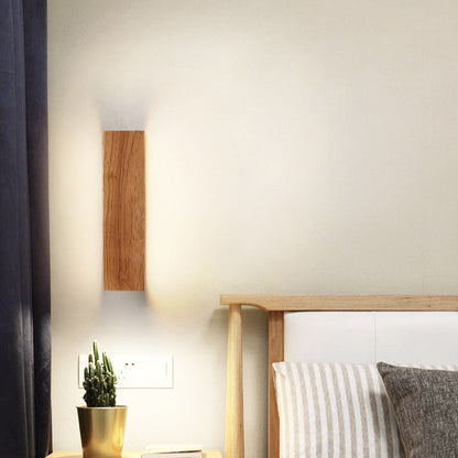 OakBeam | Minimalistische Massivholz-LED-Wandlampe