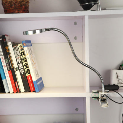 Kreative einfache USB-Hosenknopf-LED-Lese-Clip-Schreibtischlampe