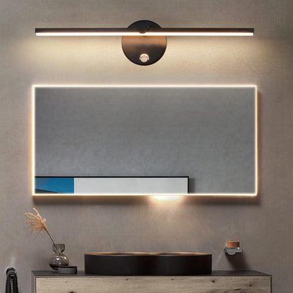 Nordic Minimalist Aluminium Langstreifen Schalter LED Spiegel Wandlicht Lampe