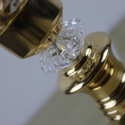 Europäische Luxus-Kristallkugel 1-Licht Kunst Tischlampe