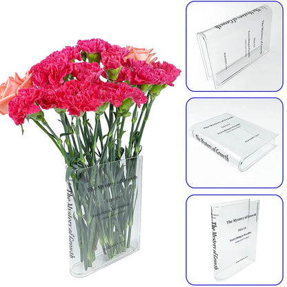 Buchform Acrylvase