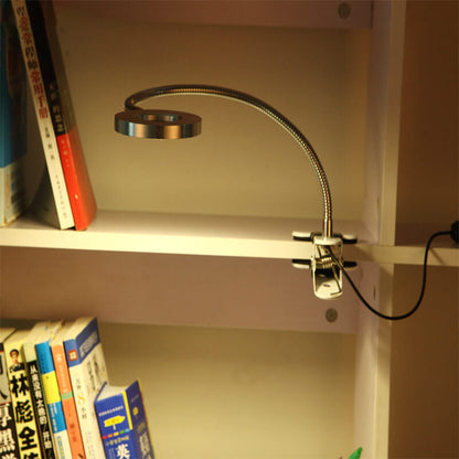 Kreative einfache USB-Hosenknopf-LED-Lese-Clip-Schreibtischlampe