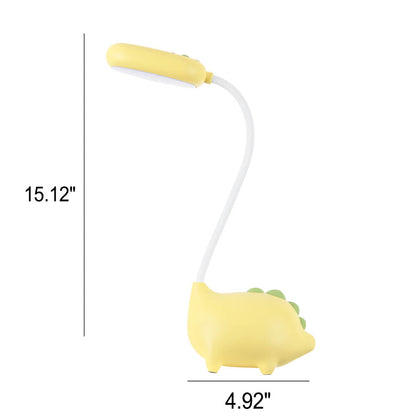 Wiederaufladbare LED-Schreibtischlampe mit Cartoon Dinosaurier Augenpflege