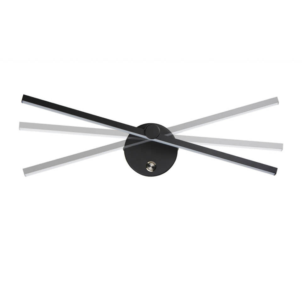 Nordic Minimalist Aluminium Langstreifen Schalter LED Spiegel Wandlicht Lampe