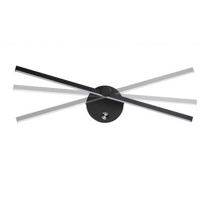 Nordic Minimalist Aluminium Langstreifen Schalter LED Spiegel Wandlicht Lampe