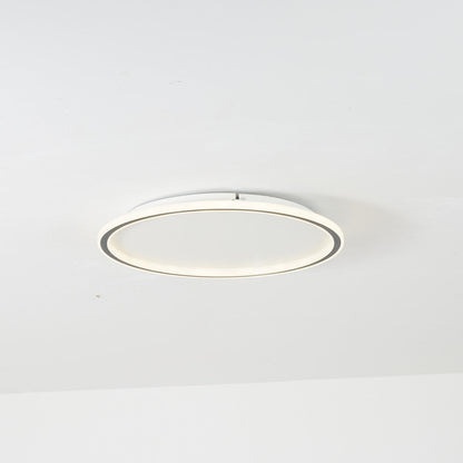 LunaNova - Moderne LED-Deckenleuchte Metall/Acryl für Wohn- und Schlafzimmer, Heim Zeile schwarz/weiß Design