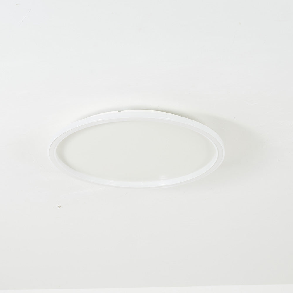 LunaNova - Moderne LED-Deckenleuchte Metall/Acryl für Wohn- und Schlafzimmer, Heim Zeile schwarz/weiß Design