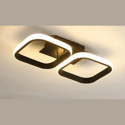 Moderner LED-Ring-Kronleuchter – Minimalistische Deckenleuchte für Wohnzimmer und Essbereich