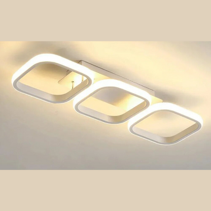 Moderner LED-Ring-Kronleuchter – Minimalistische Deckenleuchte für Wohnzimmer und Essbereich