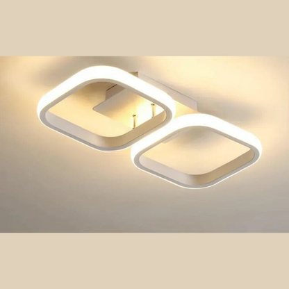 Moderner LED-Ring-Kronleuchter – Minimalistische Deckenleuchte für Wohnzimmer und Essbereich