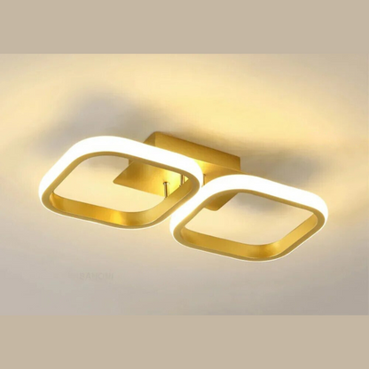 Moderner LED-Ring-Kronleuchter – Minimalistische Deckenleuchte für Wohnzimmer und Essbereich