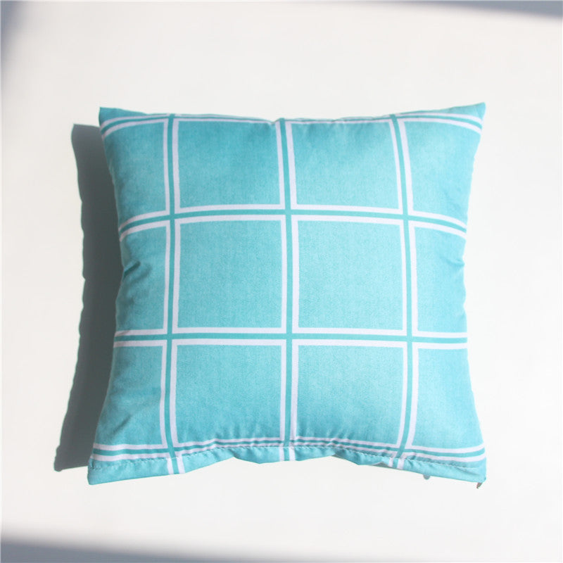 dekorrativer Patchwork-Kissenbezug Heim Zeile