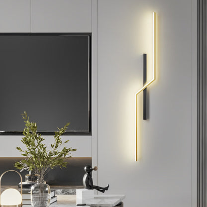 Lines Kreativ LED Moderne Minimalistische Wandlampe Dekorative Wandlichter Beleuchtung