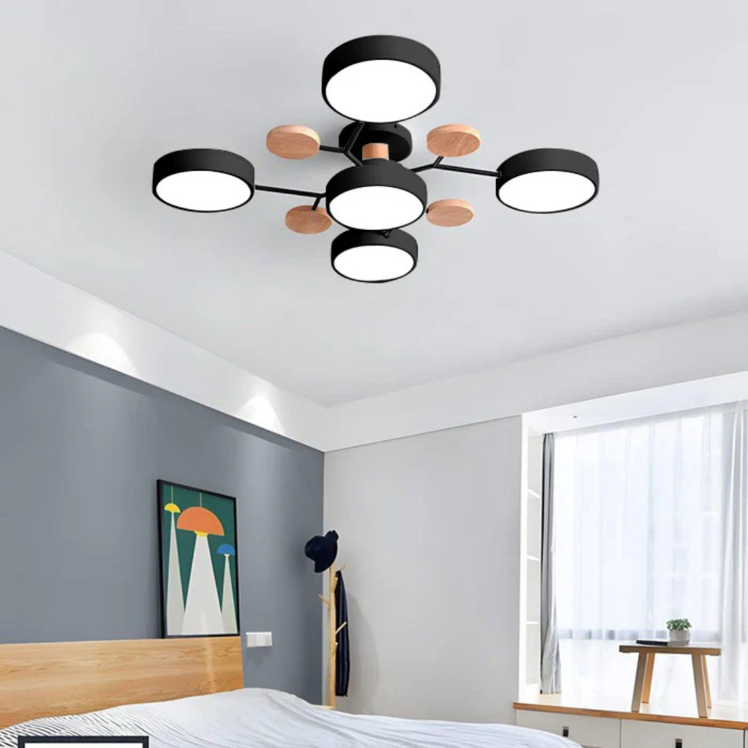 Moderne Runde LED-Deckenleuchte