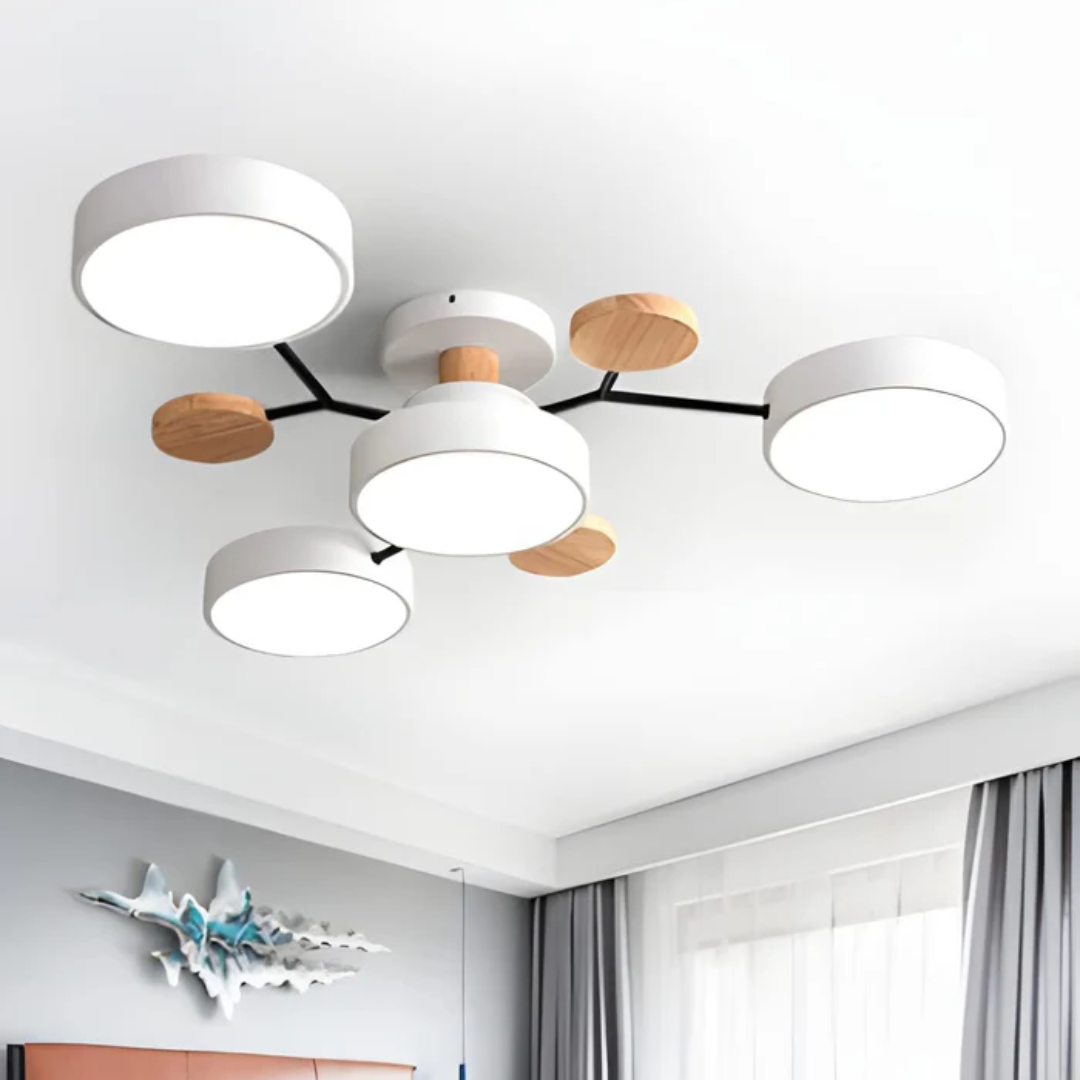 Moderne Runde LED-Deckenleuchte