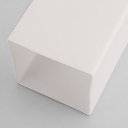 Moderner minimalistischer Massivholz-Würfel-Glas-Säule 1 Lampe Wandleuchten
