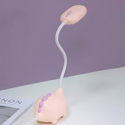 Wiederaufladbare LED-Schreibtischlampe mit Cartoon Dinosaurier Augenpflege