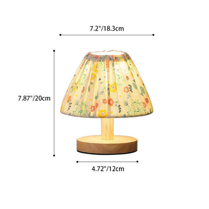 Moderne minimalistische kreative Eisen blumenförmige 1-Lampe Tischlampe