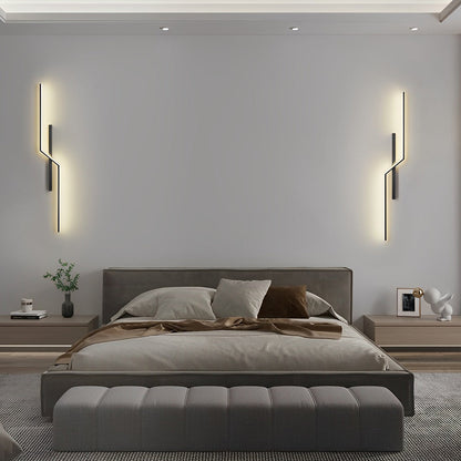 Lines Kreativ LED Moderne Minimalistische Wandlampe Dekorative Wandlichter Beleuchtung