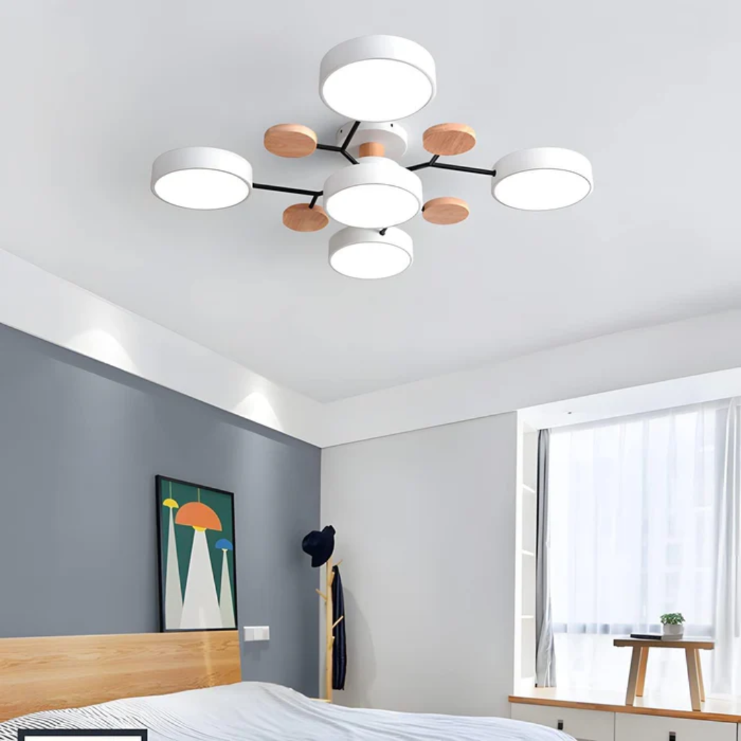 Moderne Runde LED-Deckenleuchte