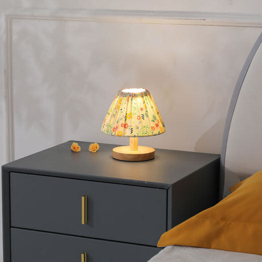 Moderne minimalistische kreative Eisen blumenförmige 1-Lampe Tischlampe
