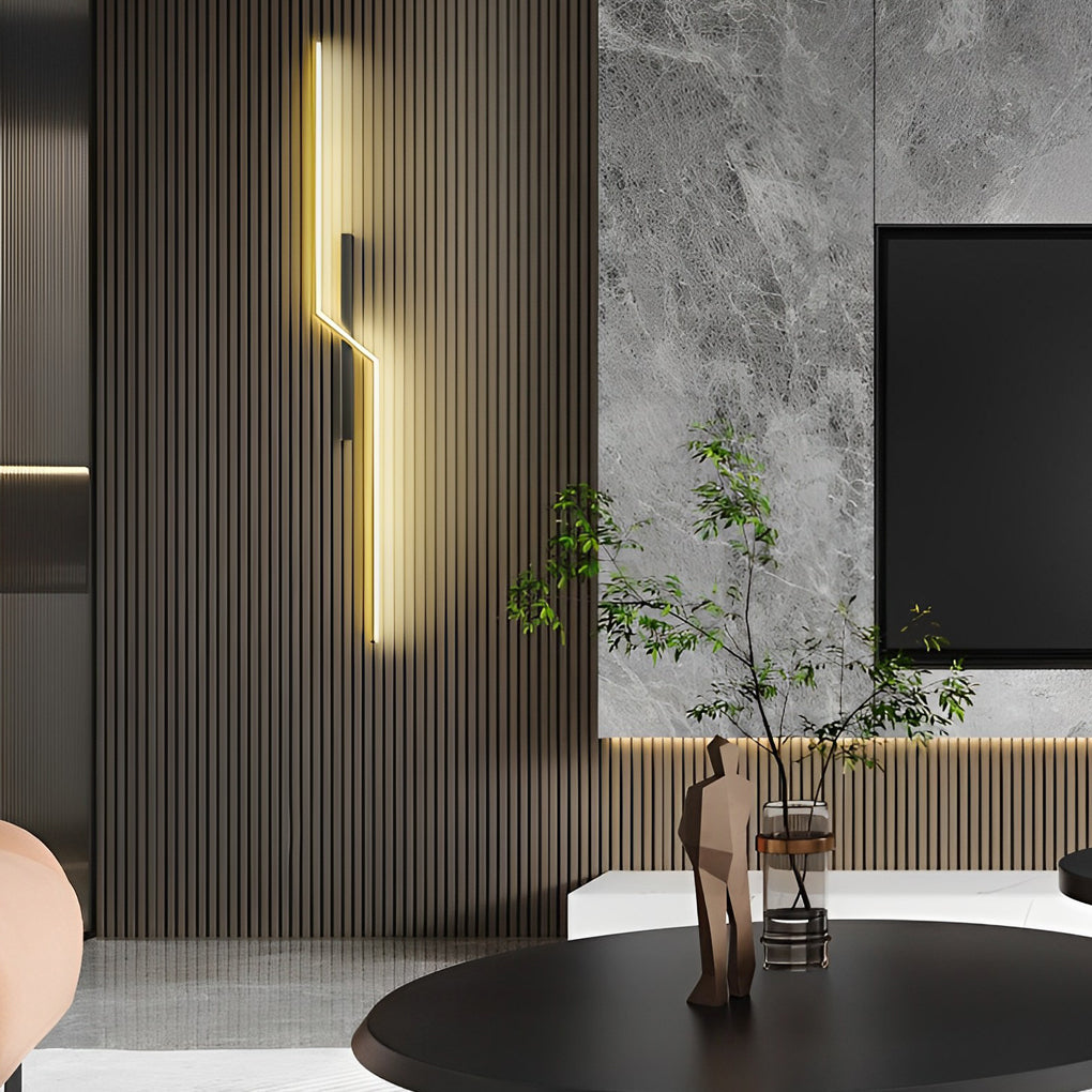 Lines Kreativ LED Moderne Minimalistische Wandlampe Dekorative Wandlichter Beleuchtung