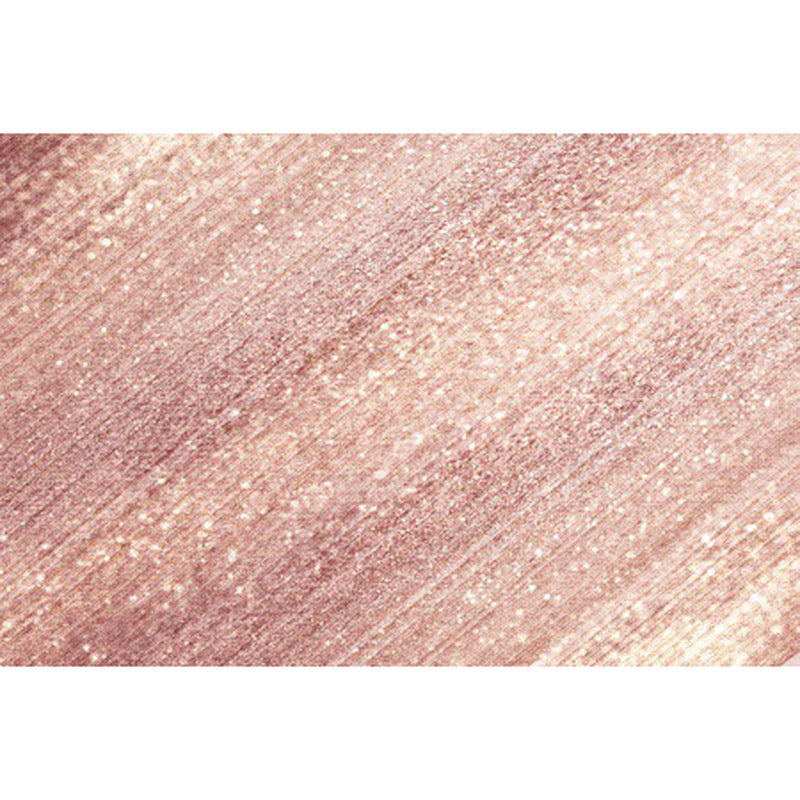 Moderner Wohnzimmerteppich im pinken Glamour-Streifenmuster Teppich Polyester rutschfest maschinenwaschbar Teppich
