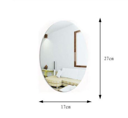 Heim Zeile | Non-Glass Spiegel Aufkleber