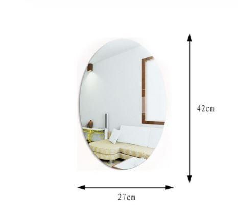 Heim Zeile | Non-Glass Spiegel Aufkleber